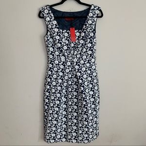 CH Carolina Herrera Floral Embroidered Dress NWT